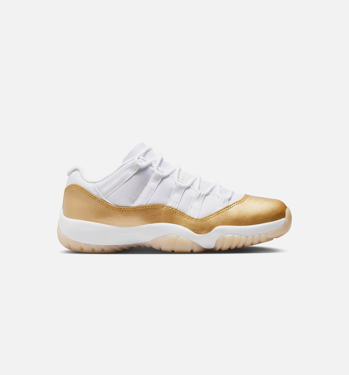 Air Jordan 11 Retro Low Mother's Day 女款运动鞋 | 白/金属金/队金配色