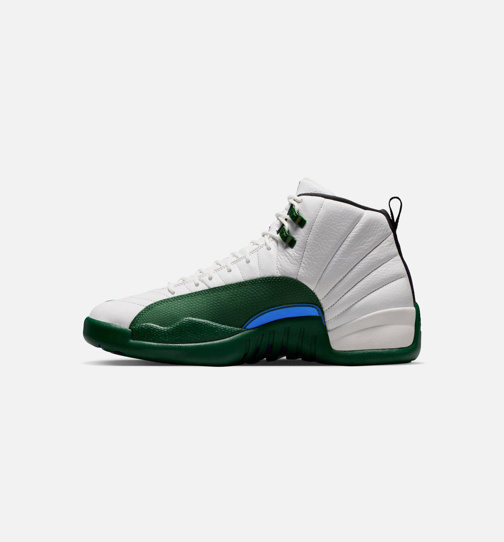 Air Jordan 12 Retro Idols Become Rivals Men's Lifestyle Shoe | Summit White/Gorge Green/Fierce Purple