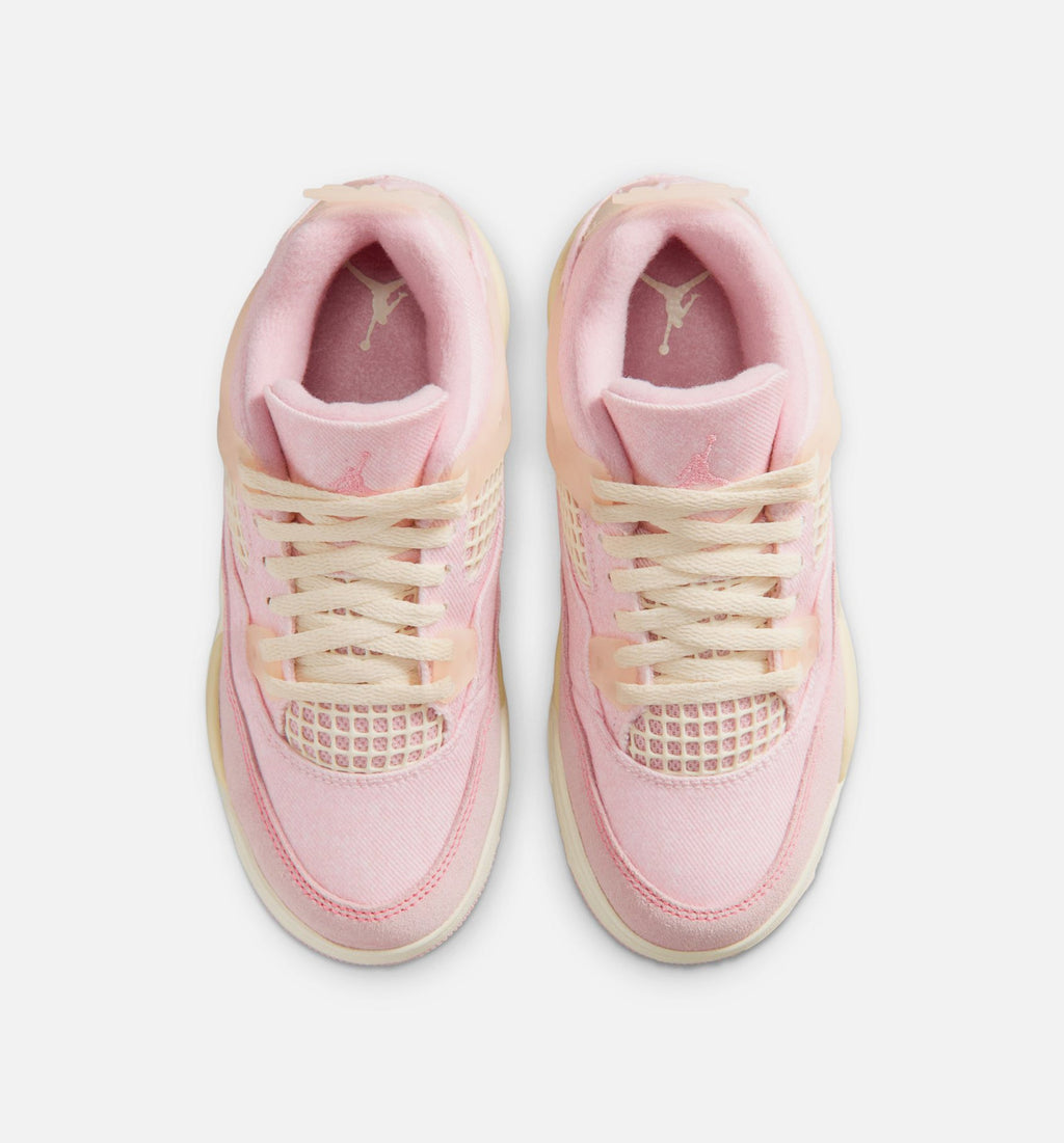 Air Jordan 4 Retro Pink Pearl And Iced Carmine 小幼儿运动鞋 | 珍珠粉/冰红/水蝥白配色