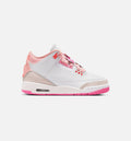 Air Jordan 3 Retro Spring Flowers 大童运动鞋 | 珍珠粉/粉花/粉色/超橙配色