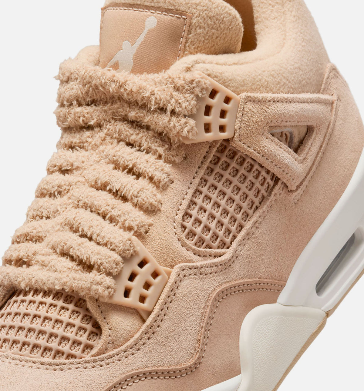 Air Jordan 4 Retro Cozy Girl 女款运动鞋 | 鹿草/淡木色配色