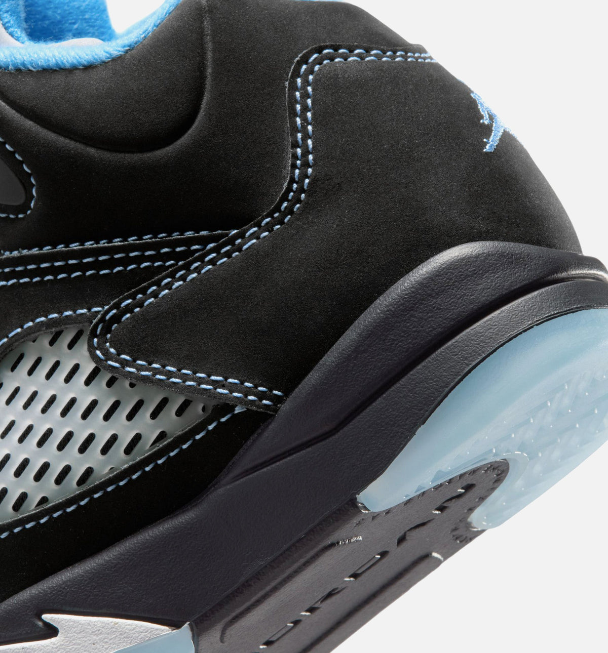 Air Jordan 5 Retro Black Carolina 小幼儿运动鞋 | 黑/大学蓝/白配色