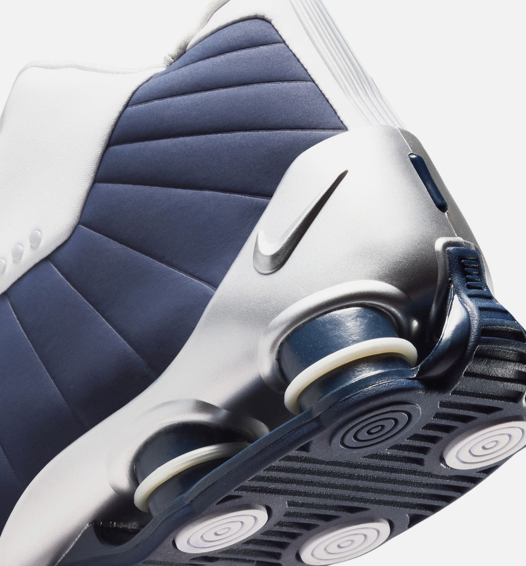 Shox BB4 Olympic 男款运动鞋 | 白/游桜蓝/金属銀配色