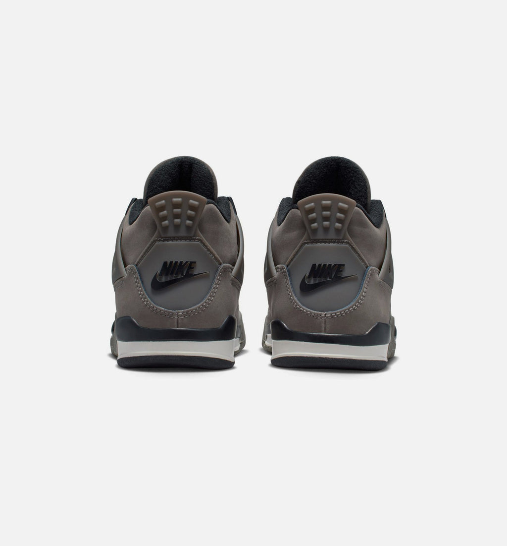 Air Jordan 4 Retro Cave Stone And Black 小幼儿运动鞋 | 洞石/黑/月粒配色