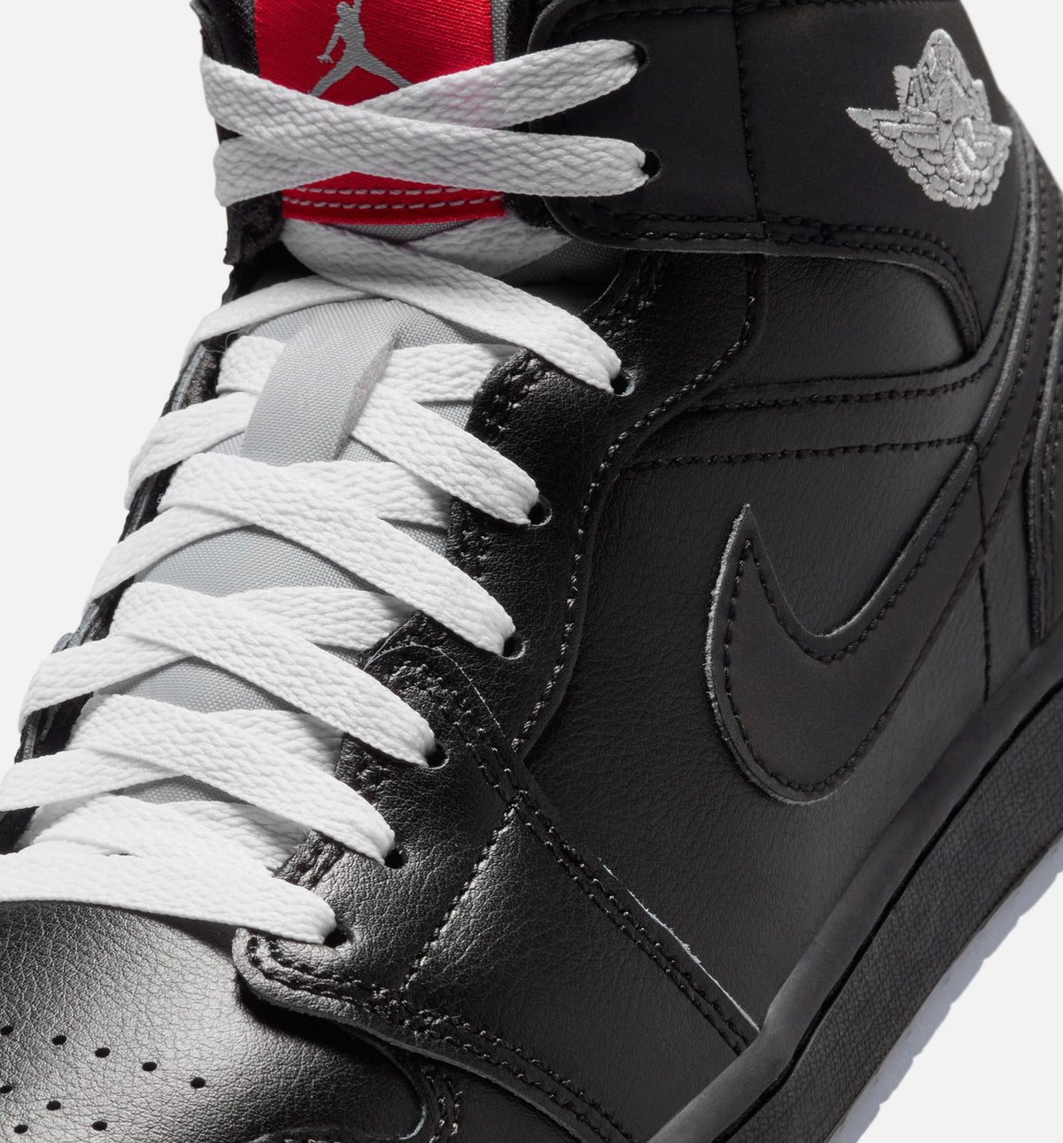Air Jordan 1 Mid SE 男款生活方式运动鞋 - 黑色灰色