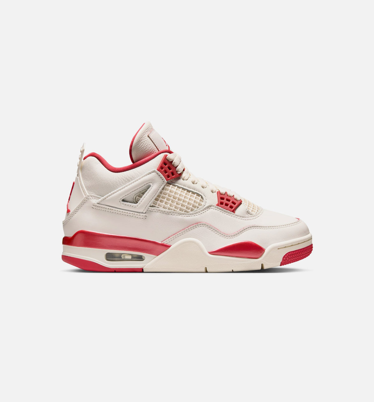 Air Jordan 4 Retro Valentine's Day 女款运动鞋 | 淡象牙/山茨红/深红配色