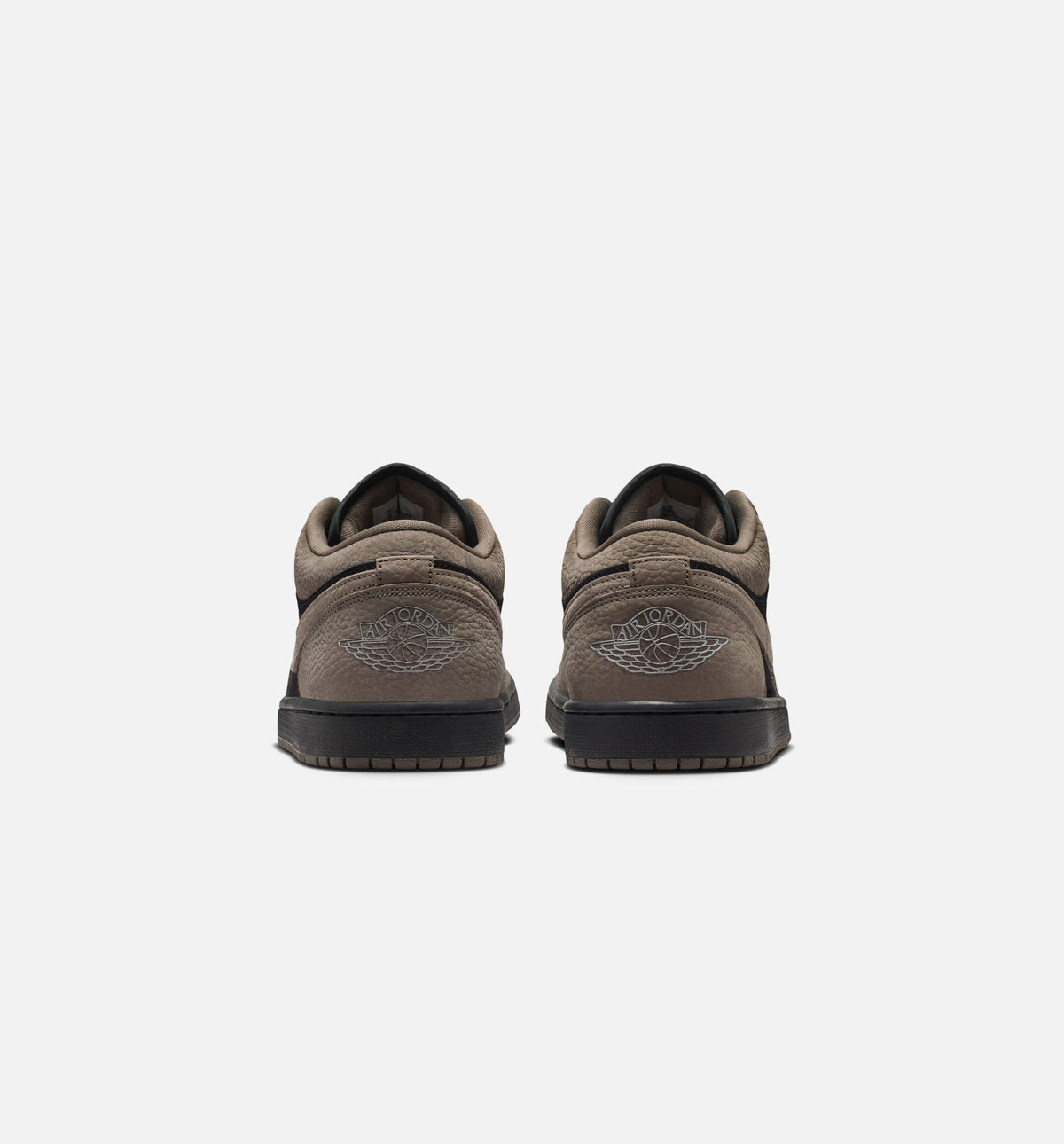 Air Jordan 1 Low SE 男款生活方式运动鞋 - 黑色橄榄灰露芒芒拼色