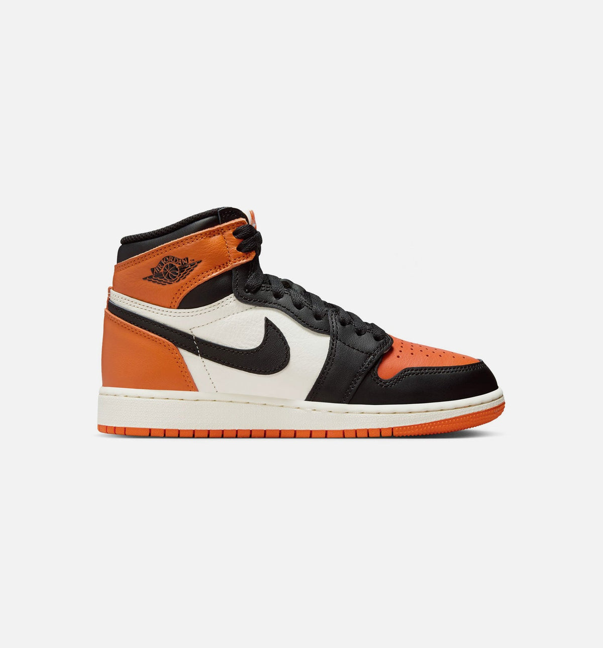 Air Jordan 1 Retro High OG Shattered Backboard 大童高帮运动鞋 | 黑/帆白/海星配色