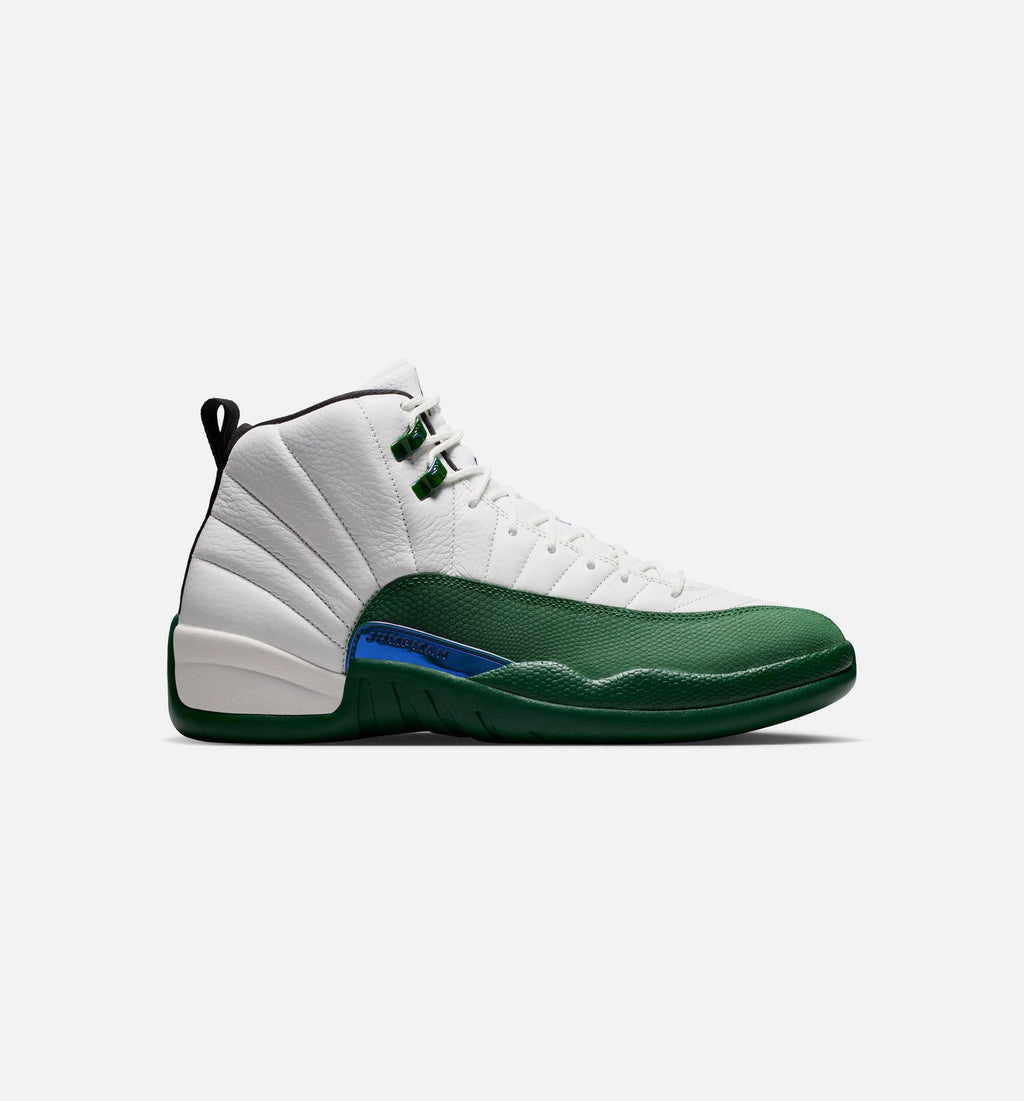 Air Jordan 12 Retro Idols Become Rivals Men's Lifestyle Shoe | Summit White/Gorge Green/Fierce Purple