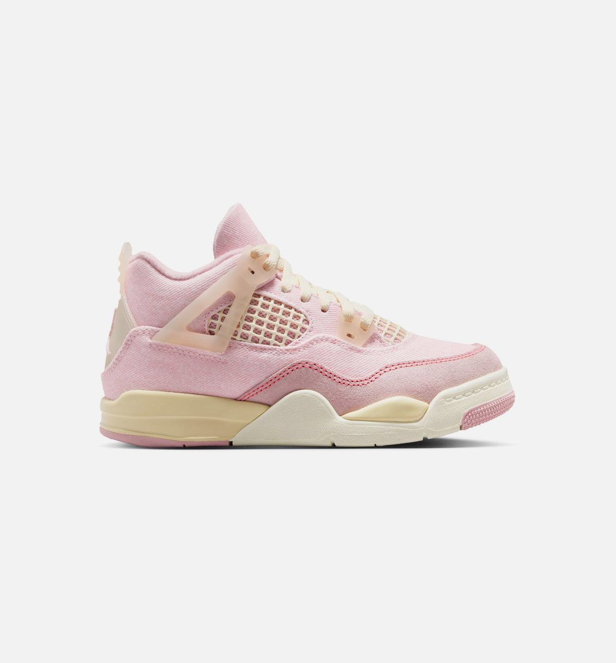 Air Jordan 4 Retro Pink Pearl And Iced Carmine 小幼儿运动鞋 | 珍珠粉/冰红/水蝥白配色