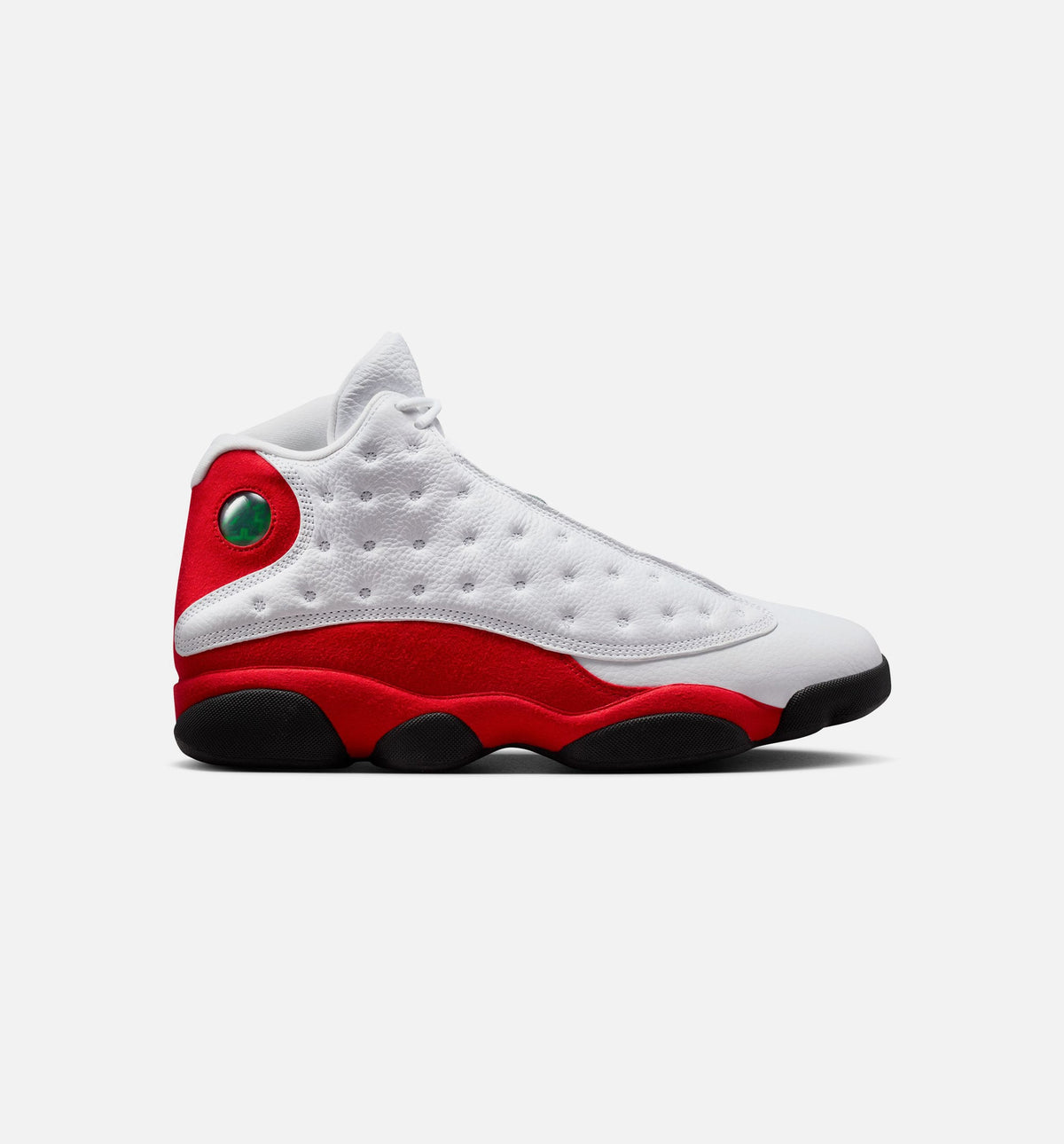 Air Jordan 13 Retro 男款生活方式运动鞋 - 白色黑色真红