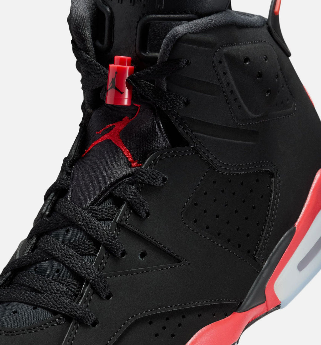 Air Jordan 6 Retro Infrared Salesman 男款运动鞋 | 黑/淡红配色