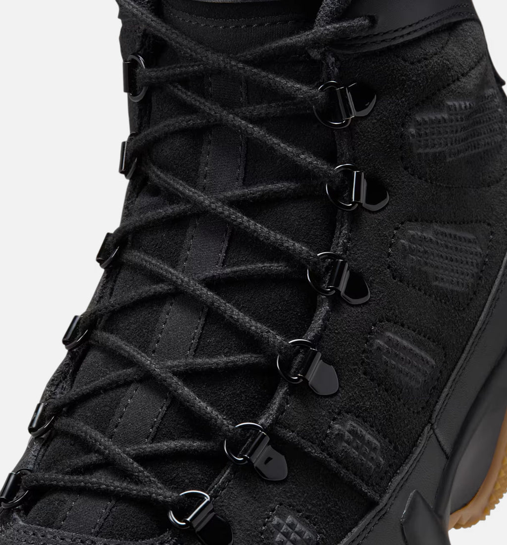 Air Jordan 9 Retro 男款生活方式靴子 - 黑色橡节棕浅棕色
