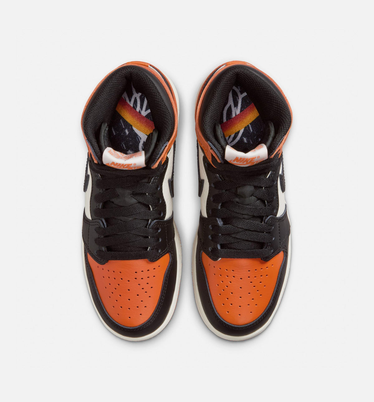 Air Jordan 1 Retro High OG Shattered Backboard 大童高帮运动鞋 | 黑/帆白/海星配色