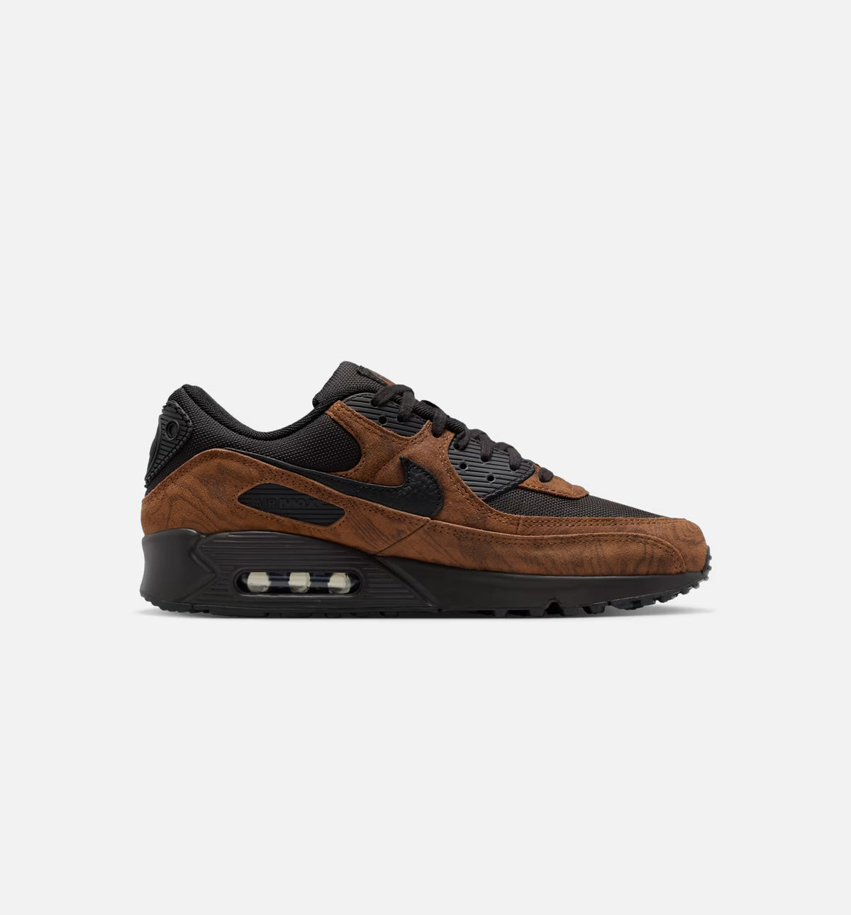 Air Max 90 Premium 男款运动鞋 | 淡英棕/丝绲棕/黑配色