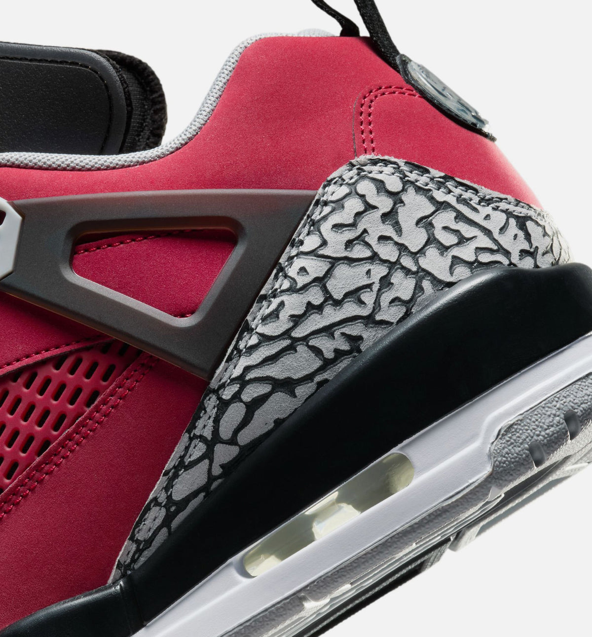 Spizike Low Toro 男款运动鞋 | 体育红/黑/狼灰/冷灰配色