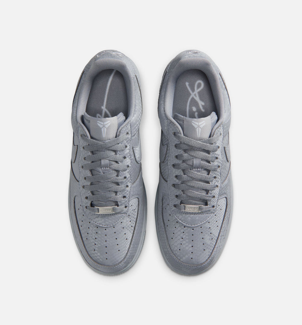 Kobe Air Force 1 Low Cool Grey 男款运动鞋 | 冷灰/狼灰配色