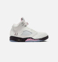Air Jordan 5 Retro Medium Soft Pink 男款运动鞋 | 白/柔粉/黑配色