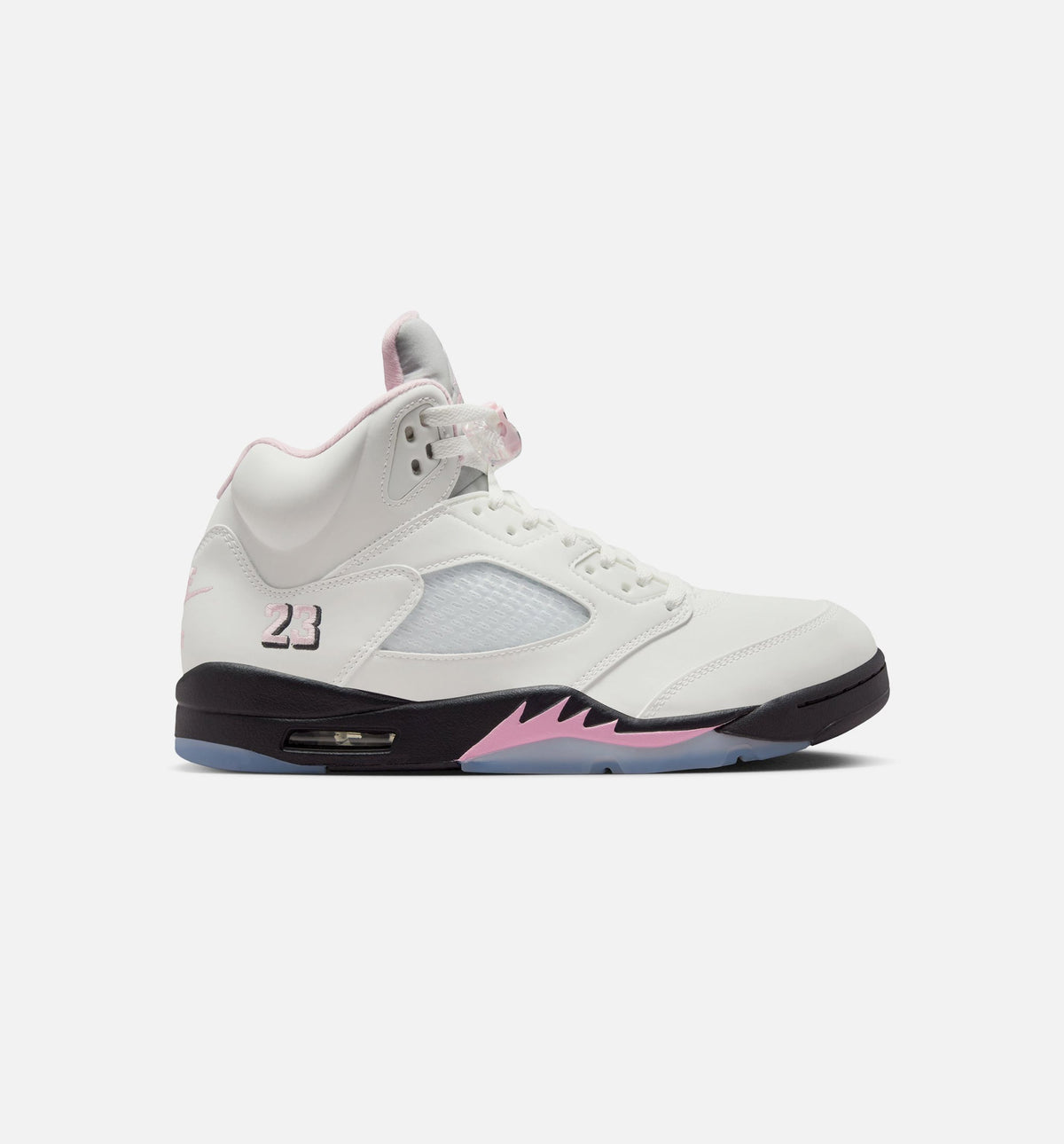 Air Jordan 5 Retro Medium Soft Pink 男款运动鞋 | 白/柔粉/黑配色