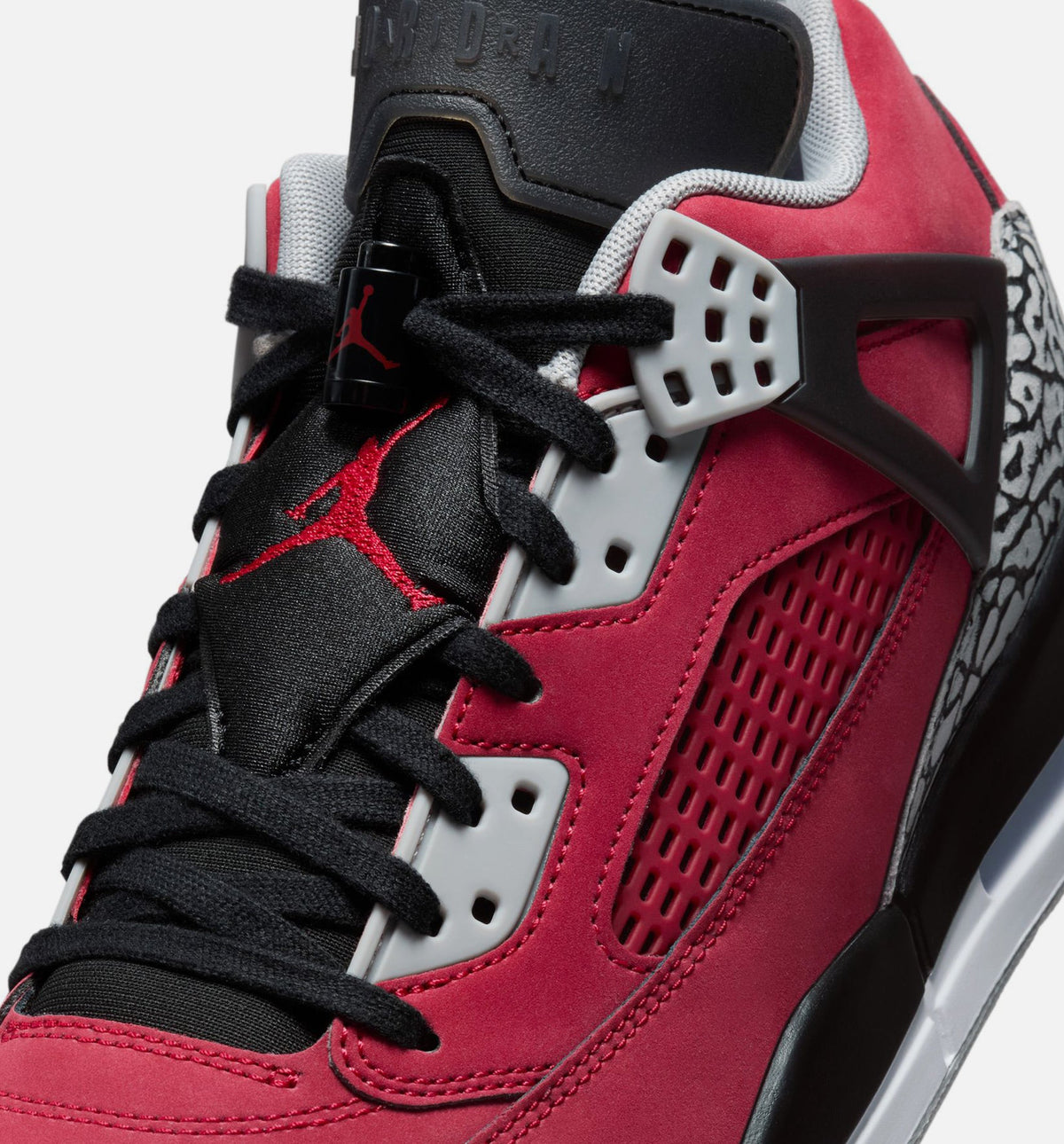Spizike Low Toro 男款运动鞋 | 体育红/黑/狼灰/冷灰配色