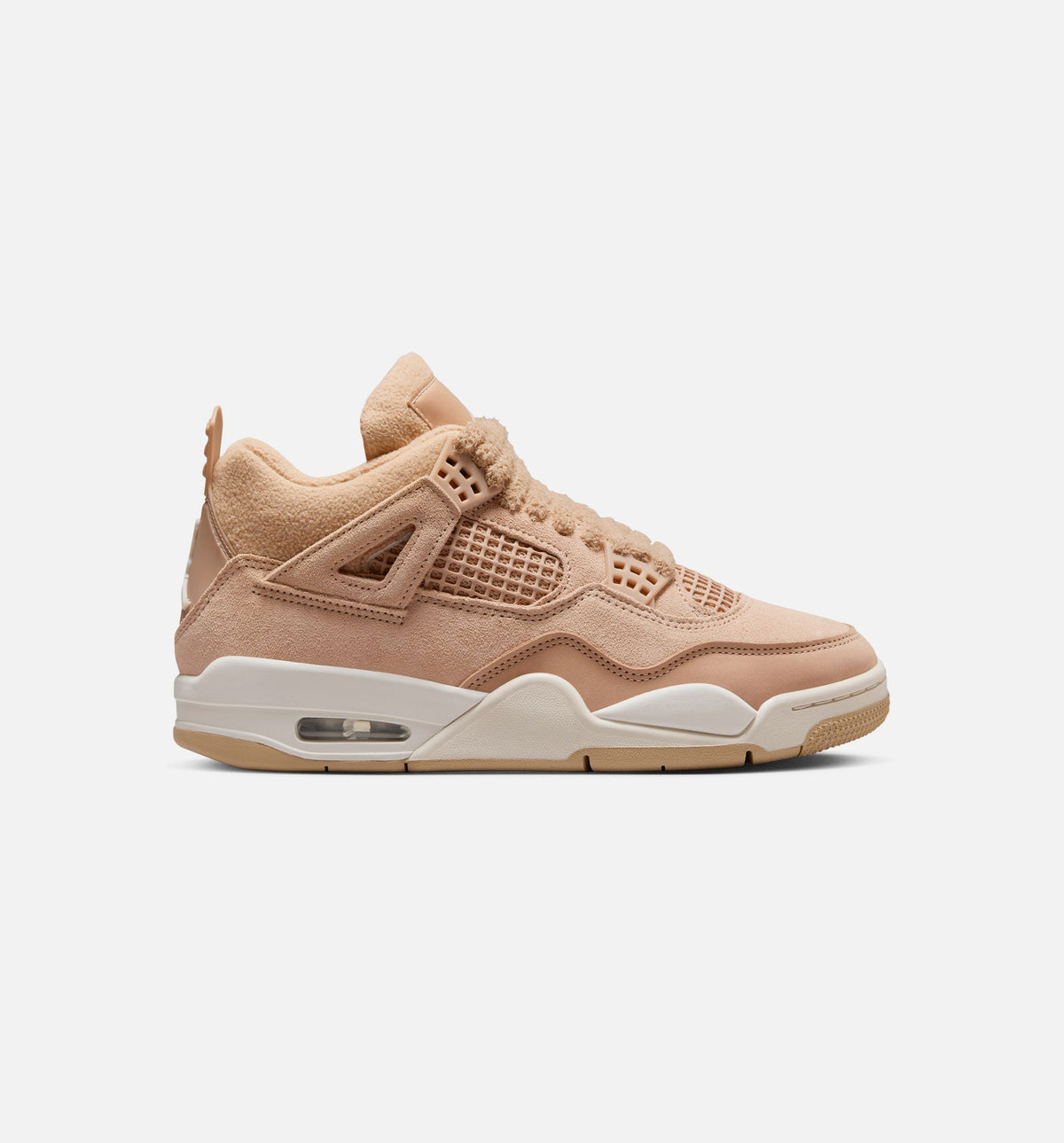 Air Jordan 4 Retro Cozy Girl 女款运动鞋 | 鹿草/淡木色配色