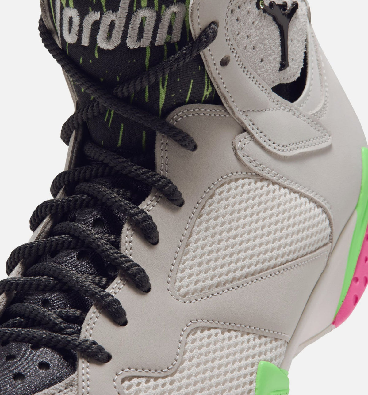 Air Jordan 7 Retro Tennis Day 男款运动鞋 | 幻影/青柠/粉红/深灰配色