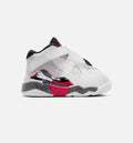 Air Jordan 8 Retro 婴幼儿生活方式运动鞋 - 白色黑色红色