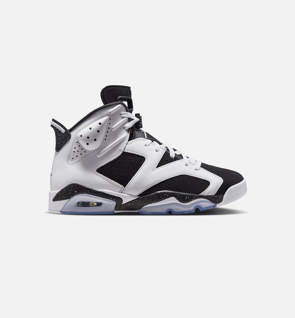 Air Jordan 6 Retro Black And White 男款运动鞋 | 黑/白配色