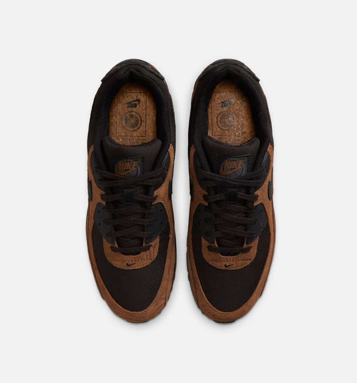 Air Max 90 Premium 男款运动鞋 | 淡英棕/丝绲棕/黑配色