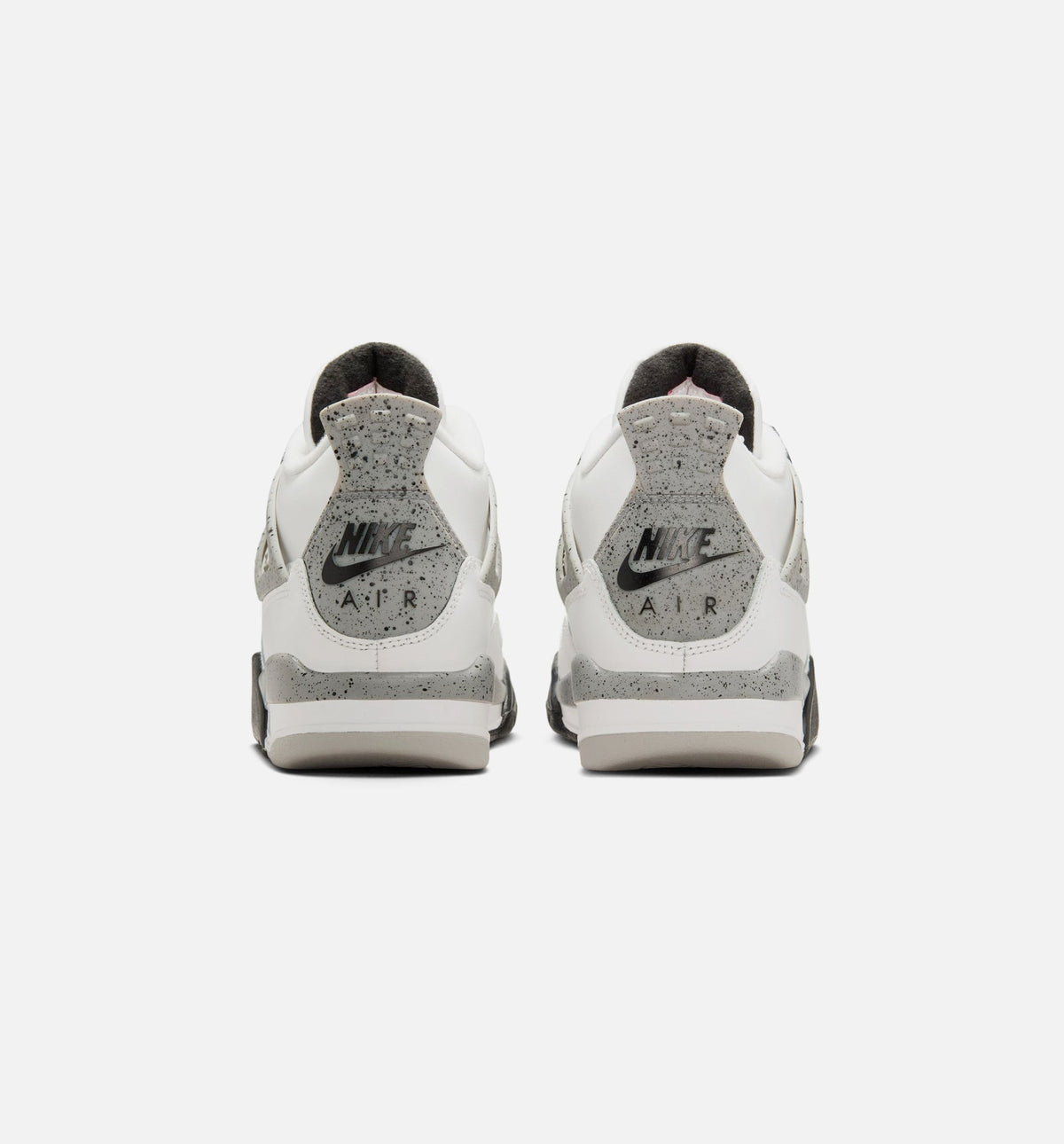 Air Jordan 4 Retro White Cement 大童运动鞋 | 白/火红/水泥灰/黑配色