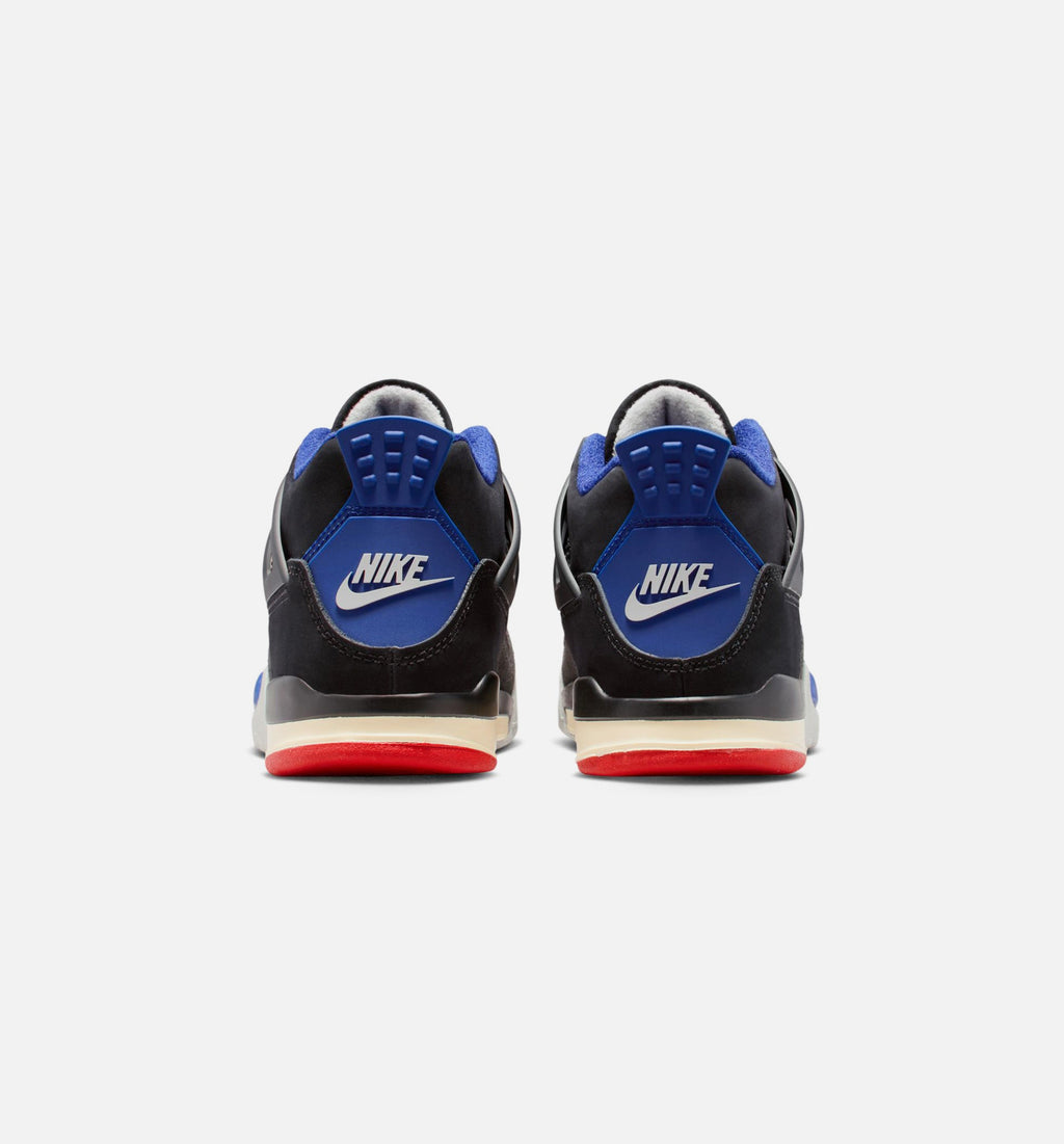 Air Jordan 4 Retro Rare Air 小幼儿运动鞋 | 黑/火红/深皇蓝配色