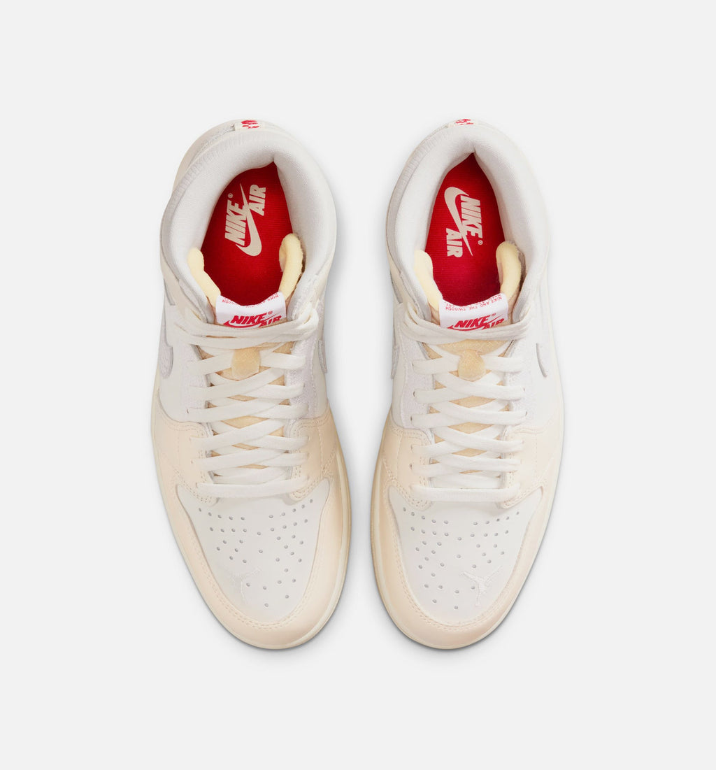 Air Jordan 1 Retro High OG Sail 男款高帮运动鞋 | 帆白/大学红/淡象牙/椰奶/幻影配色