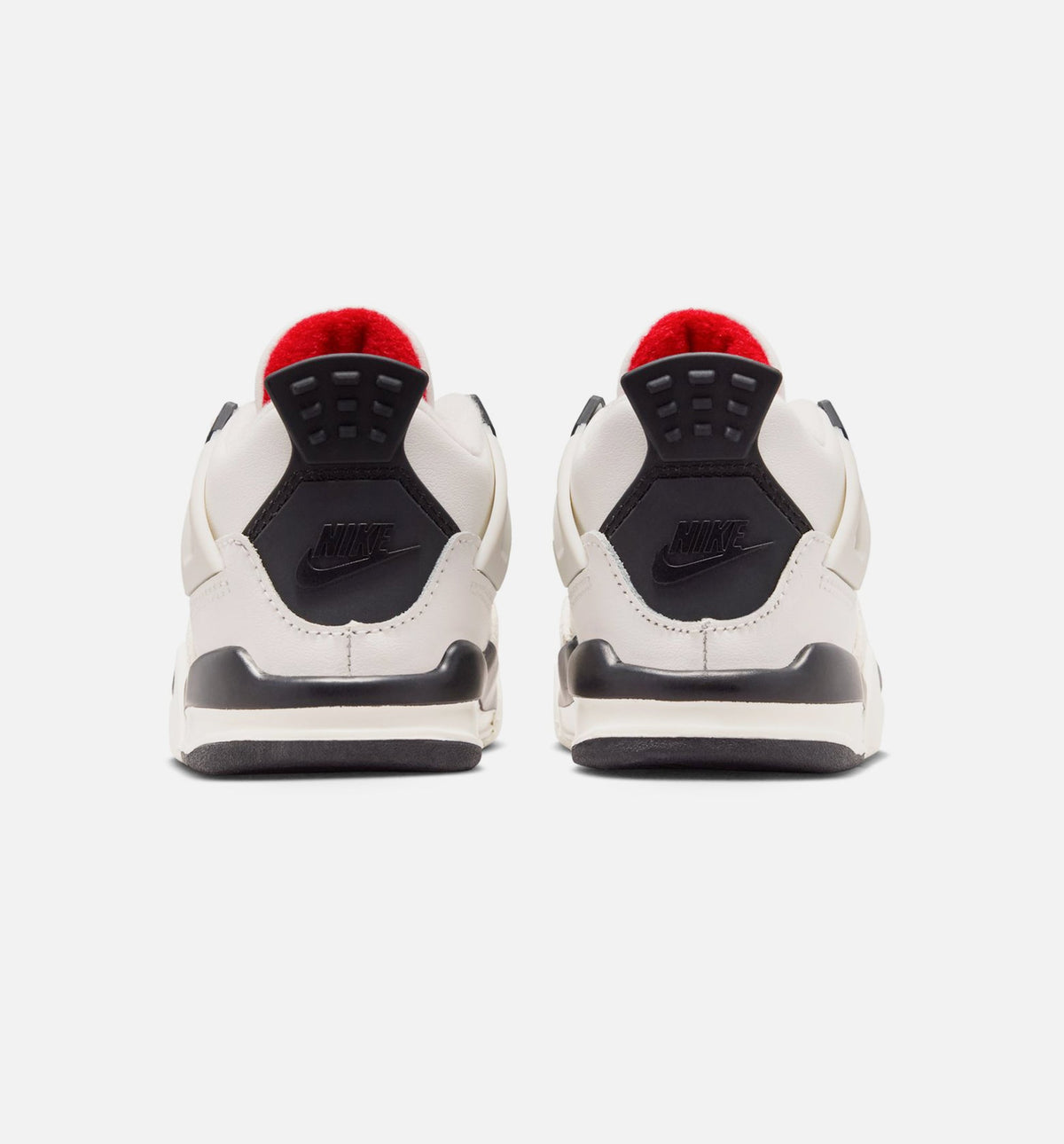 Air Jordan 4 Retro Flight Club 婴幼儿运动鞋 | 帆白/黑/大学红配色