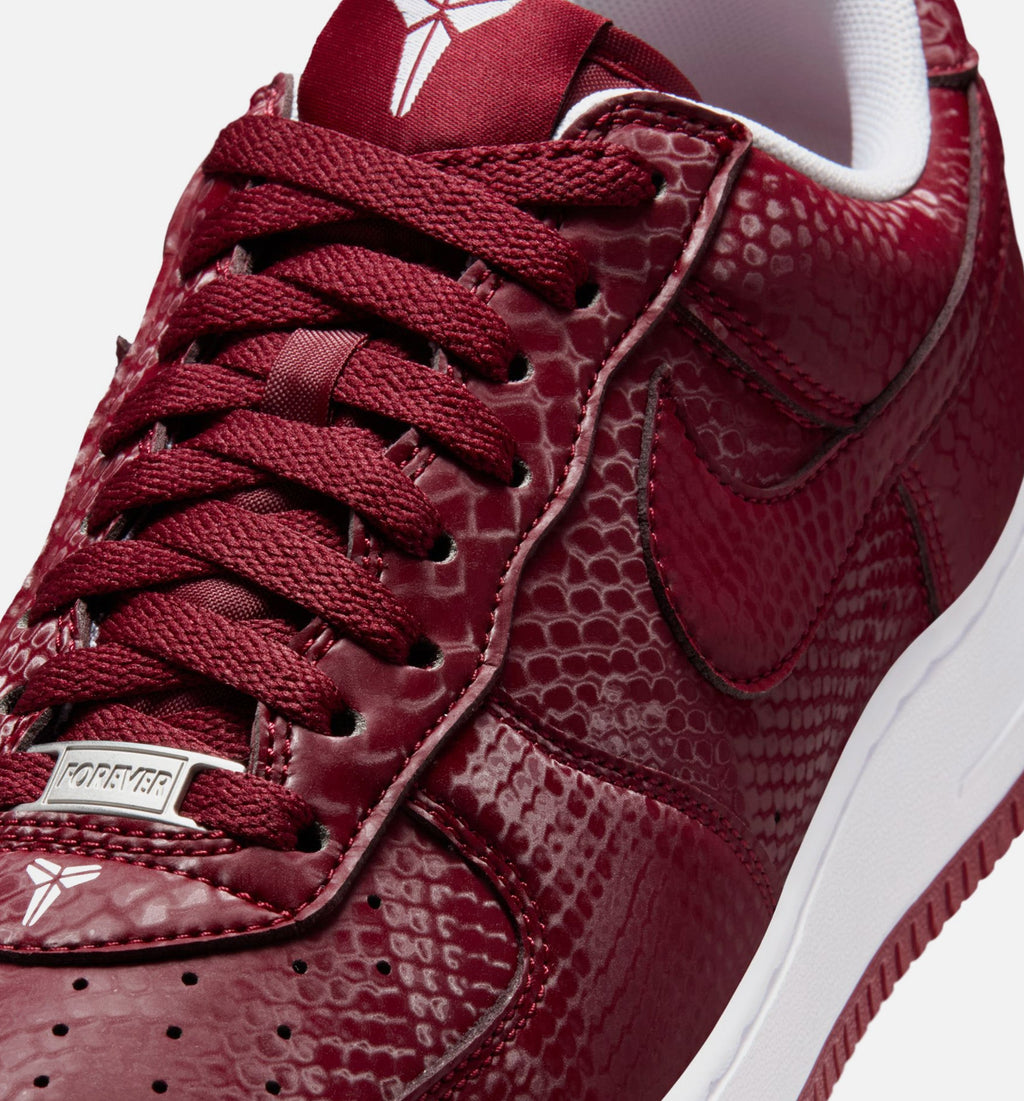 Kobe Air Force 1 Low Merion 男款运动鞋 | 队红/白配色