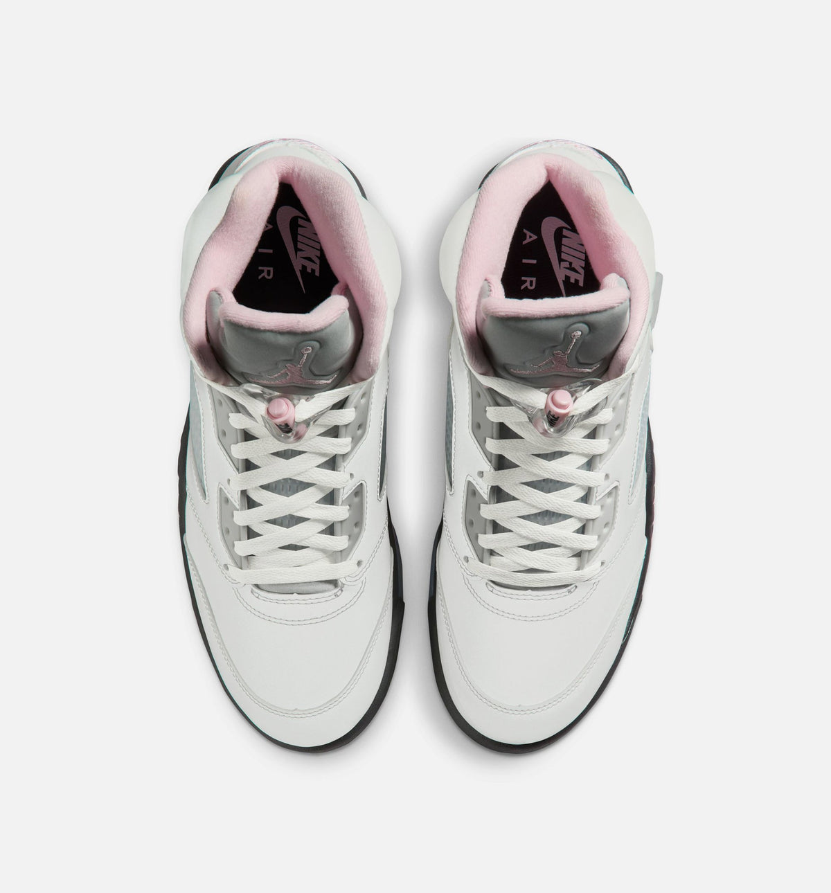 Air Jordan 5 Retro Medium Soft Pink 男款运动鞋 | 白/柔粉/黑配色