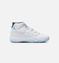 Air Jordan 11 Retro Legend Blue 男款生活方式运动鞋 - 白色传奇蓝黑色