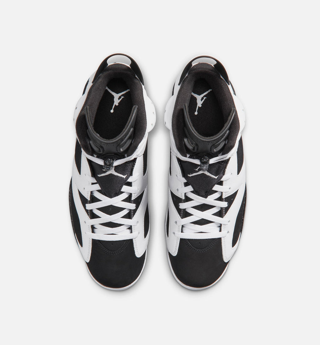 Air Jordan 6 Retro Black And White 男款运动鞋 | 黑/白配色