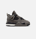 Air Jordan 4 Retro Cave Stone And Black 婴幼儿运动鞋 | 洞石/黑/月粒配色