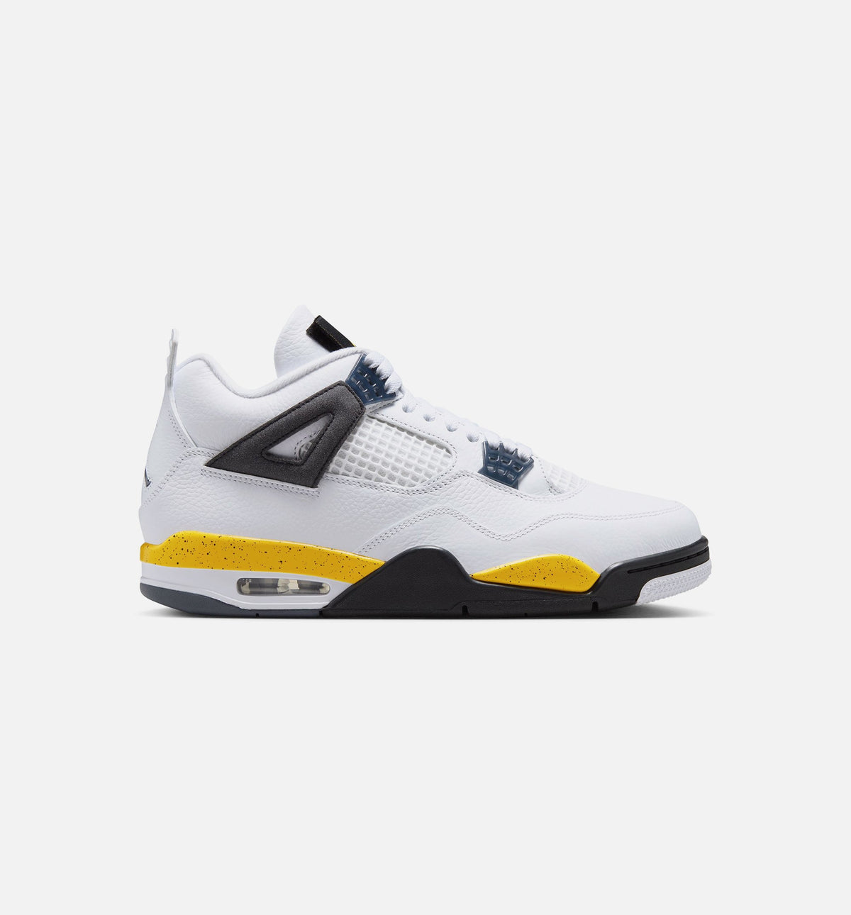 Air Jordan 4 Retro Rare Air Tour Yellow 男款运动鞋 | 白/深蓝灰/黑/巡回黄配色
