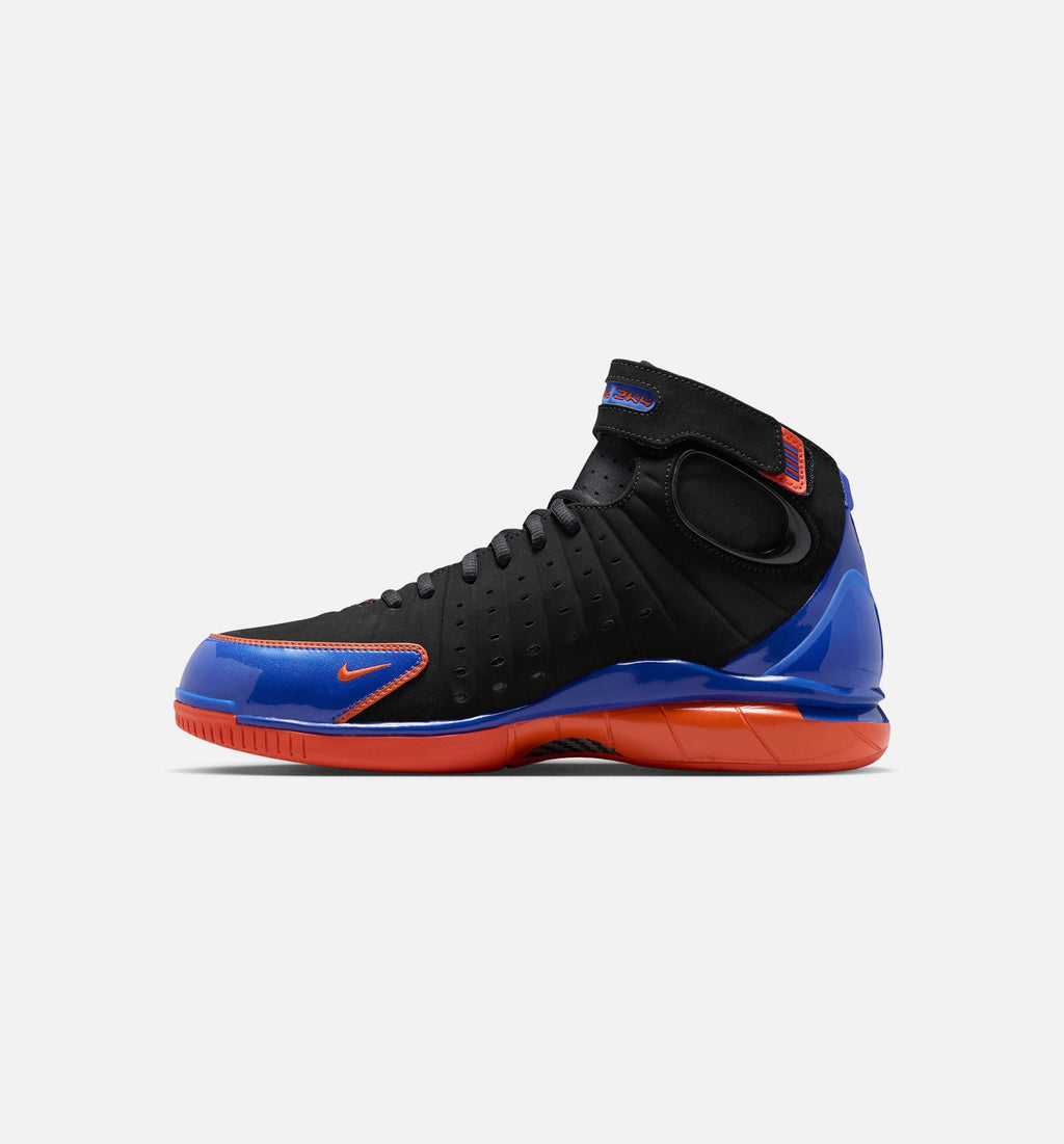Air Zoom Huarache 2K4 Penny Hardaway Men's Basketball Shoe | Black/Varsity Royal/Safety Orange
