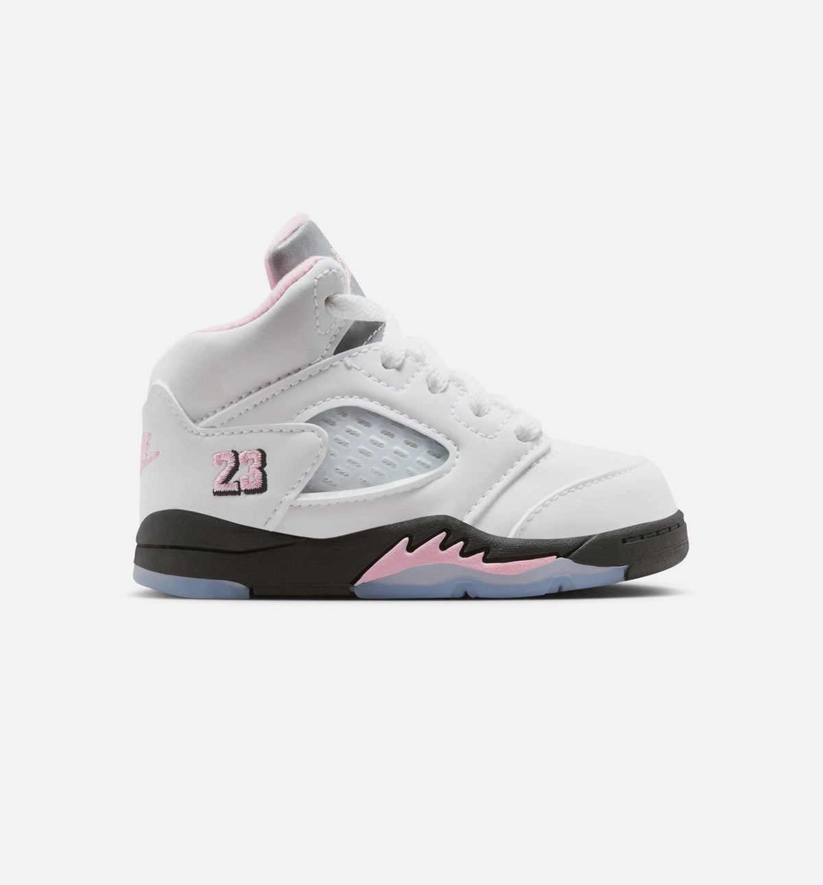 Air Jordan 5 Retro Medium Soft Pink 婴幼儿运动鞋 | 白/黑/柔粉配色