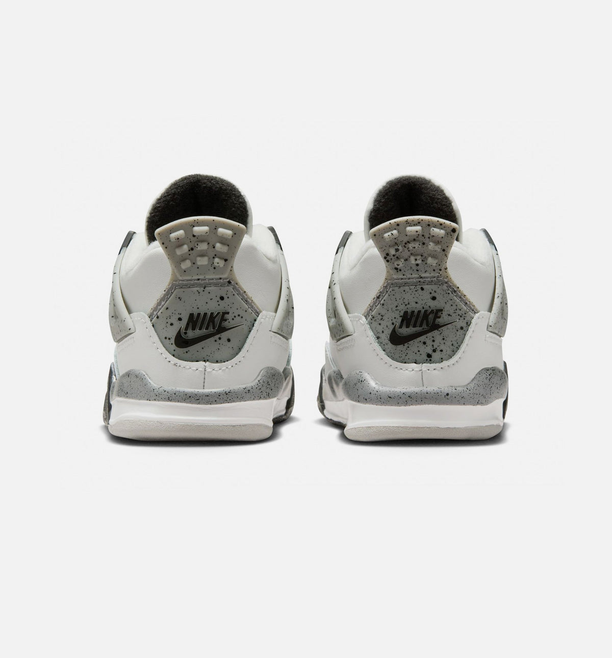 Air Jordan 4 Retro White Cement 婴幼儿运动鞋 | 白/火红/水泥灰/黑配色