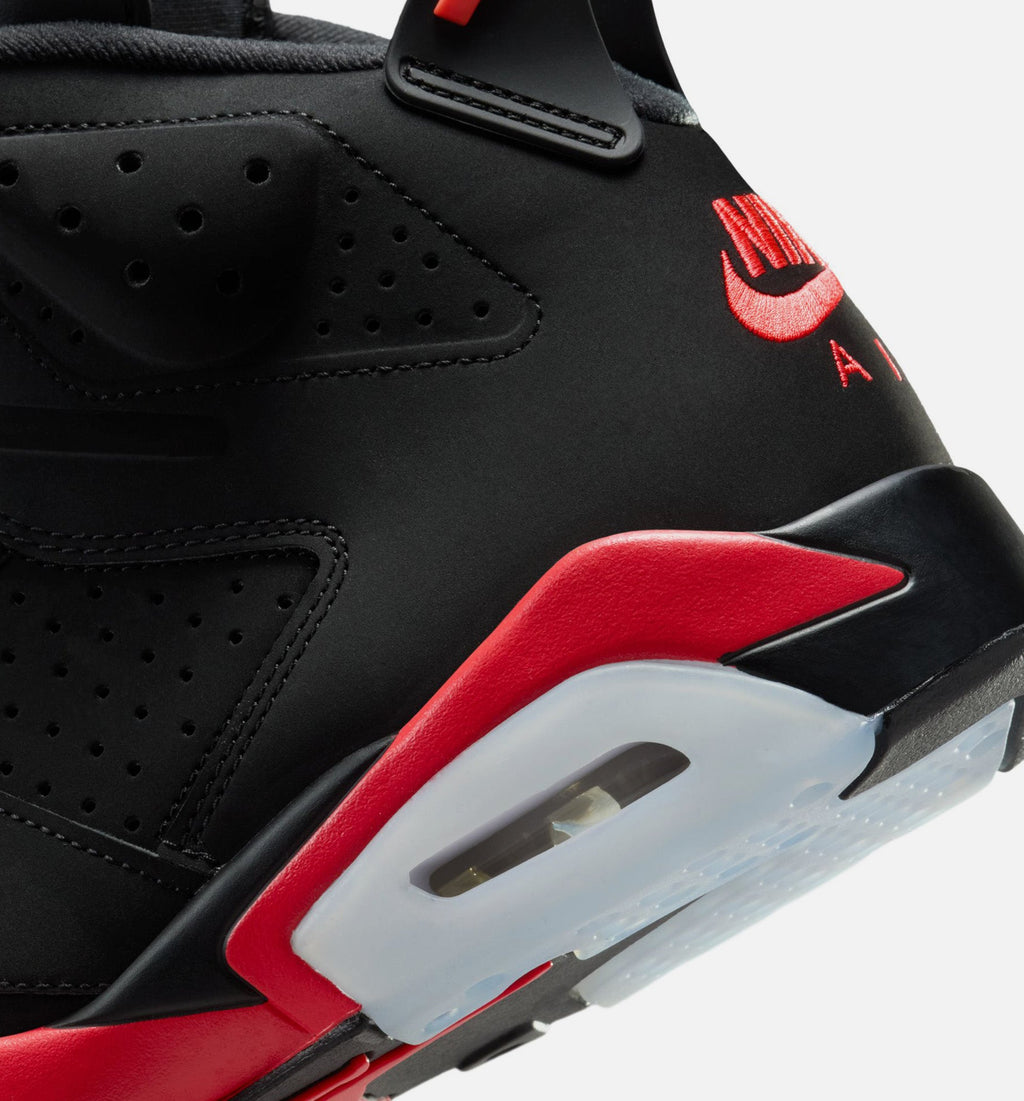Air Jordan 6 Retro Infrared Salesman 男款运动鞋 | 黑/淡红配色