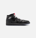 Air Jordan 1 Mid SE 男款生活方式运动鞋 - 黑色灰色