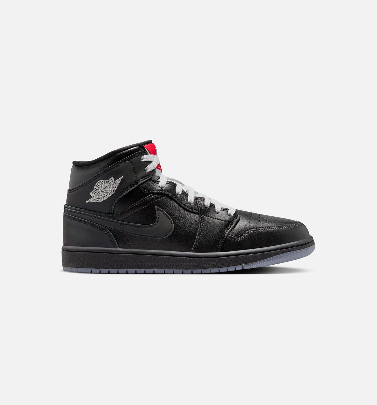 Air Jordan 1 Mid SE 男款生活方式运动鞋 - 黑色灰色