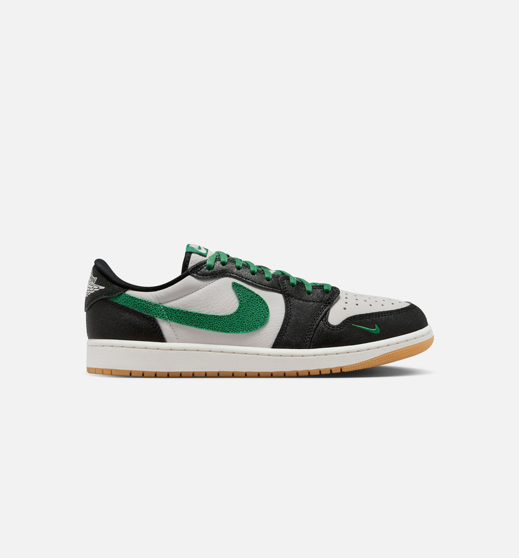 Air Jordan 1 Retro Low OG Phantom And Pine Green 男款低帮运动鞋 | 幻影/松绿/黑配色