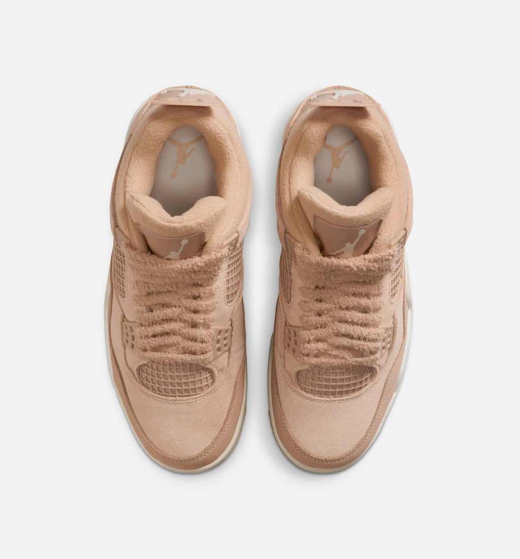 Air Jordan 4 Retro Cozy Girl 女款运动鞋 | 鹿草/淡木色配色