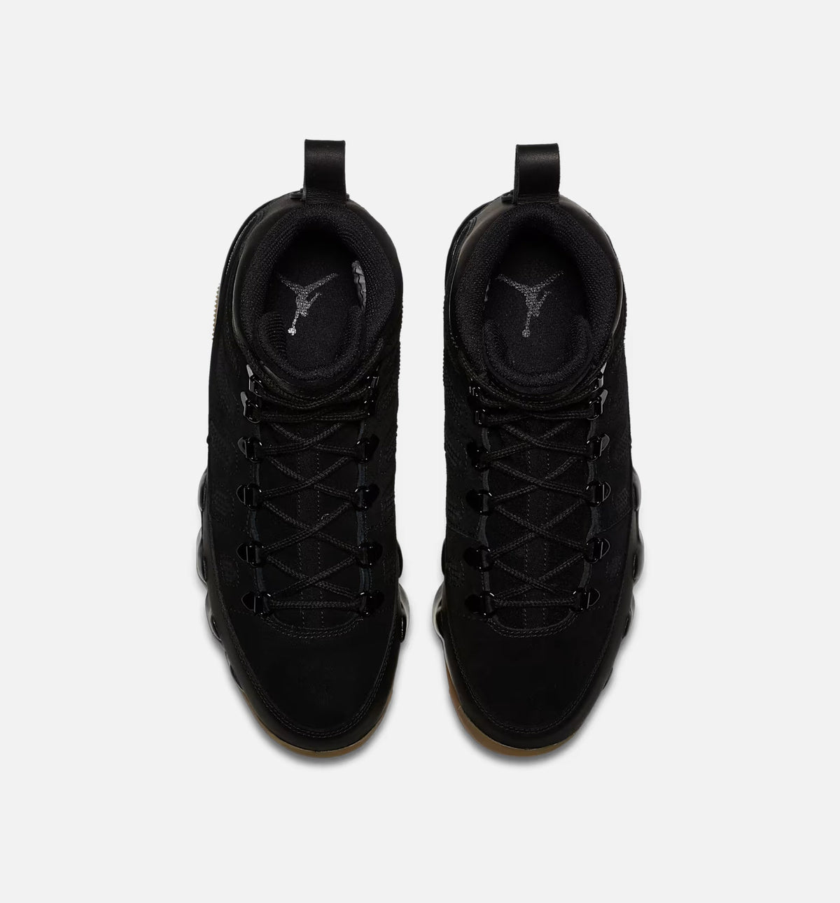 Air Jordan 9 Retro 男款生活方式靴子 - 黑色橡节棕浅棕色