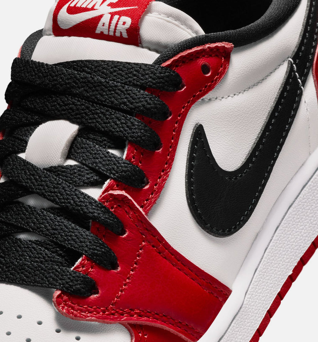 Air Jordan 1 Retro Low OG Chicago 大童低帮运动鞋 | 全成红/黑/白配色