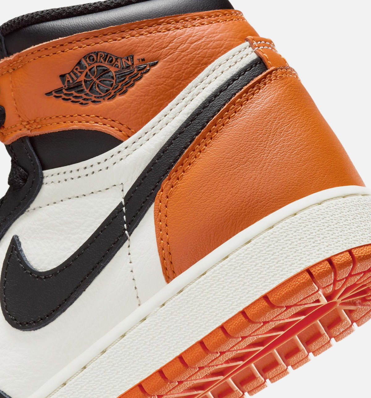 Air Jordan 1 Retro High OG Shattered Backboard 大童高帮运动鞋 | 黑/帆白/海星配色